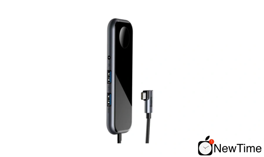 Baseus USB-Hub Superlative Multifunctional HUB (Type-C to 2xUSB3.0 + HDMI + Audio + PD + iWatch) Gray (CAHUB-AZ0G)